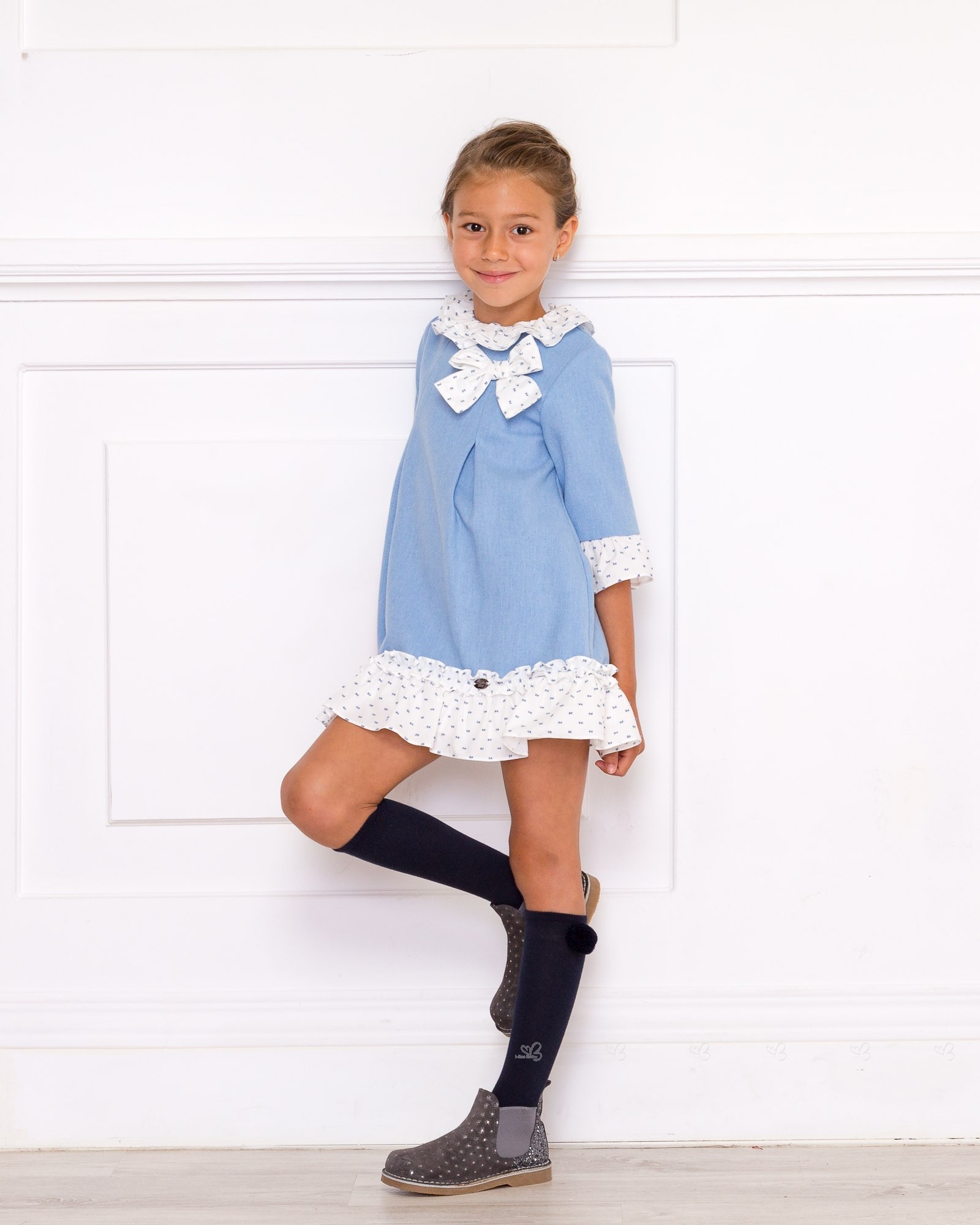 Girls Gray Suede \u0026 Glitter Boots Outfit 