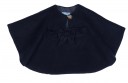 Girls Navy Blue Cape with Bow Belt